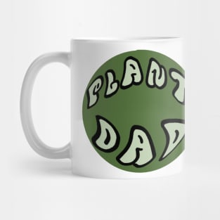 plant dad badge Mug